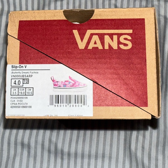Vans Butterfly Dream fuchsia toddler 4 - Picture 2 of 9